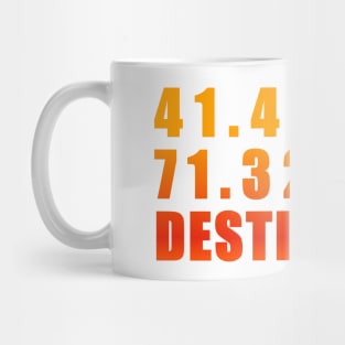 Latitude and Longitude Mug